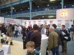 Various stands at the expo